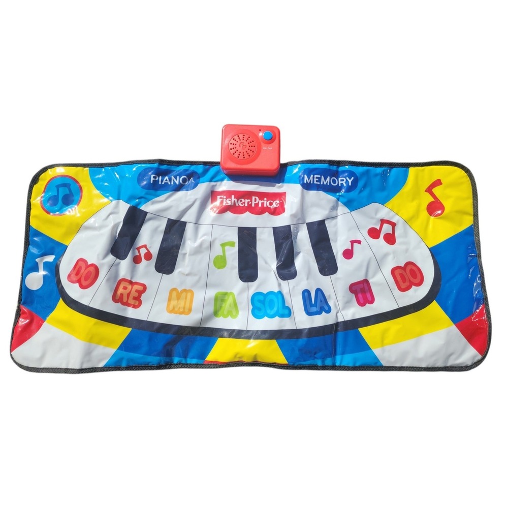 Fisher-Price Electronic Music Floor Piano Mat Toddler Keyboard Playmat Toy